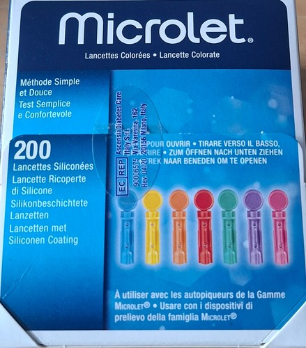 200 stück farbige microlet - 200,