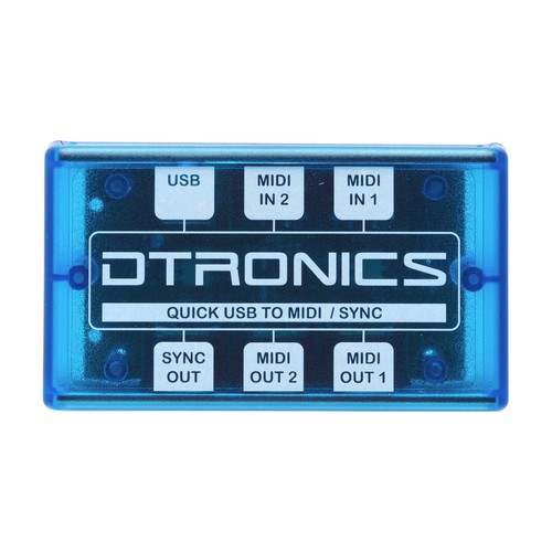 Dtronics qusb midi - dtronics, dt-qusb