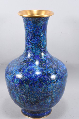 Alte große cloisonnevase - große,