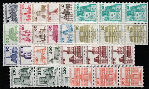 Bund lot rollenmarken aus - rollenmarken,