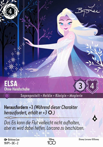 Disney lorcana elsa ohne - -,