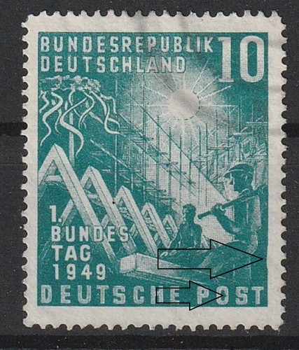 Bund plattenfehler 111 - bund, iv