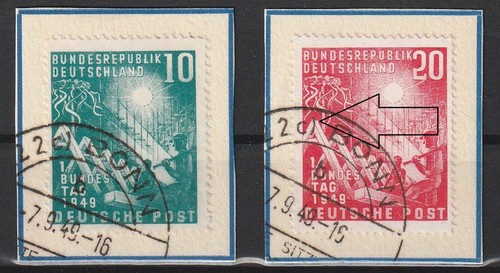 Bund plattenfehler 112 vii - vii, und